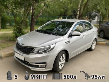 Киа Рио МКПП от 1600 руб/сутки - Аренда авто, прокат автомобилей (Екатеринбург)