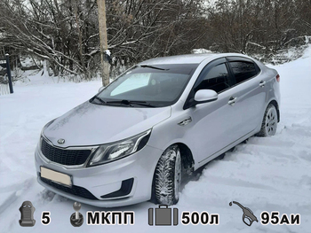 Киа Рио МКПП от 1600 руб/сутки - Аренда авто, прокат автомобилей (Екатеринбург)
